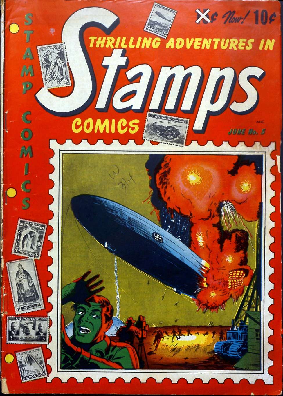 Book Cover For Stamp Comics 5