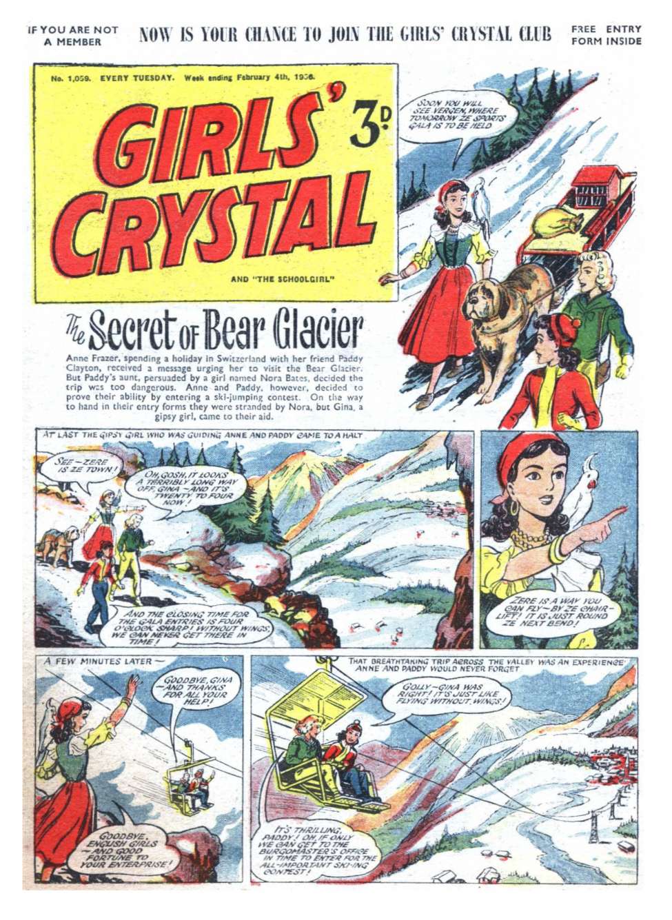 Book Cover For Girls' Crystal 1059
