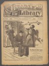 Cover For Beadle's Half Dime Library 746 - Quiet Jack, the Secret Service Spy