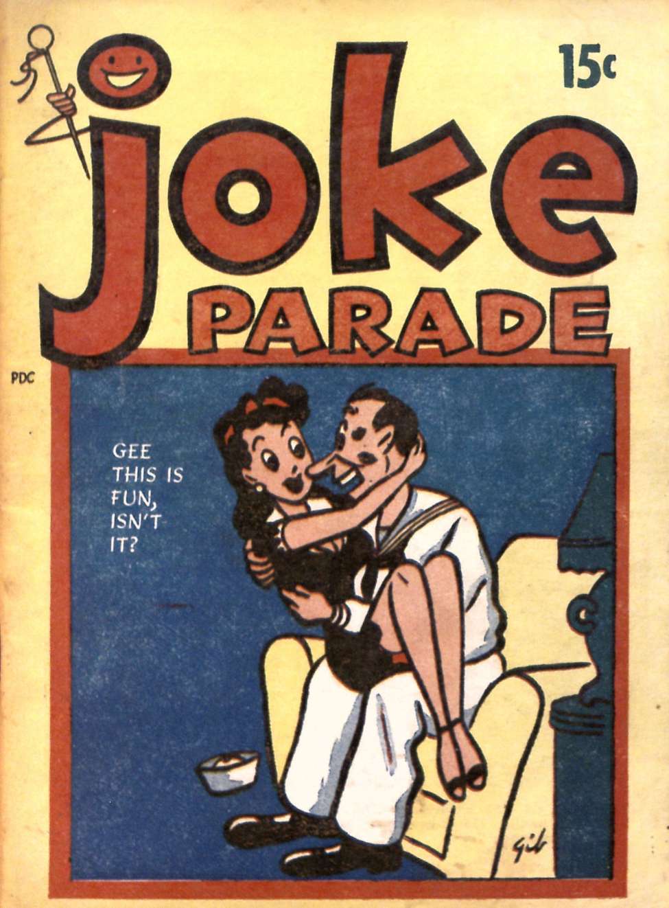 Book Cover For Joke Parade nn