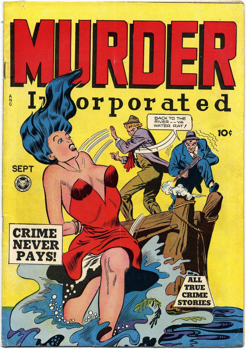 Comic Book Cover For Murder Incorporated 5
