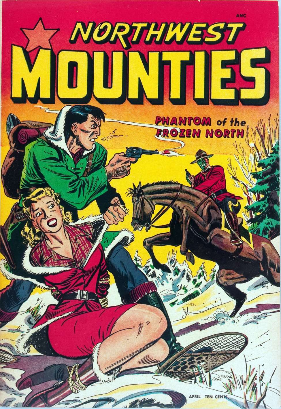 Comic Book Cover For Northwest Mounties 3