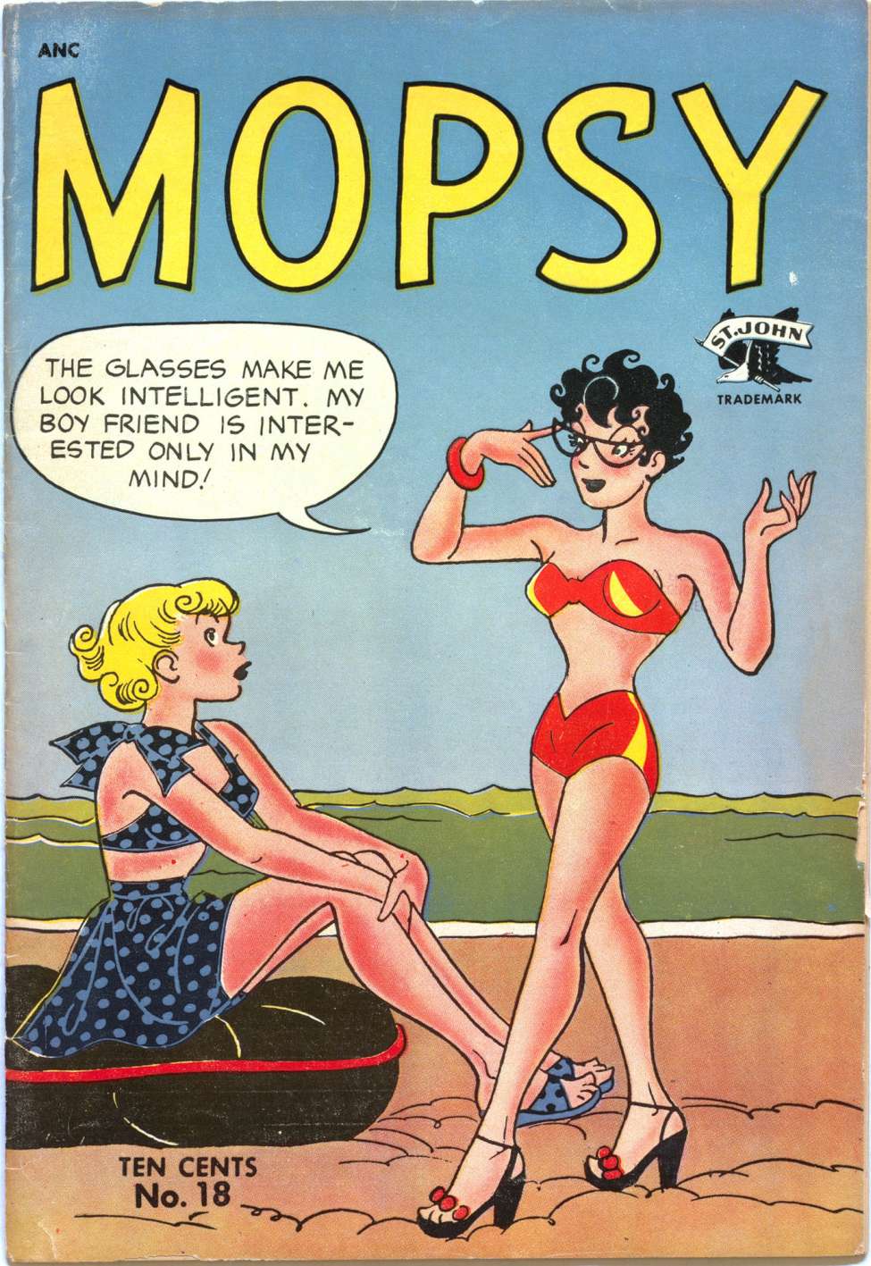 Comic Book Cover For Mopsy 18