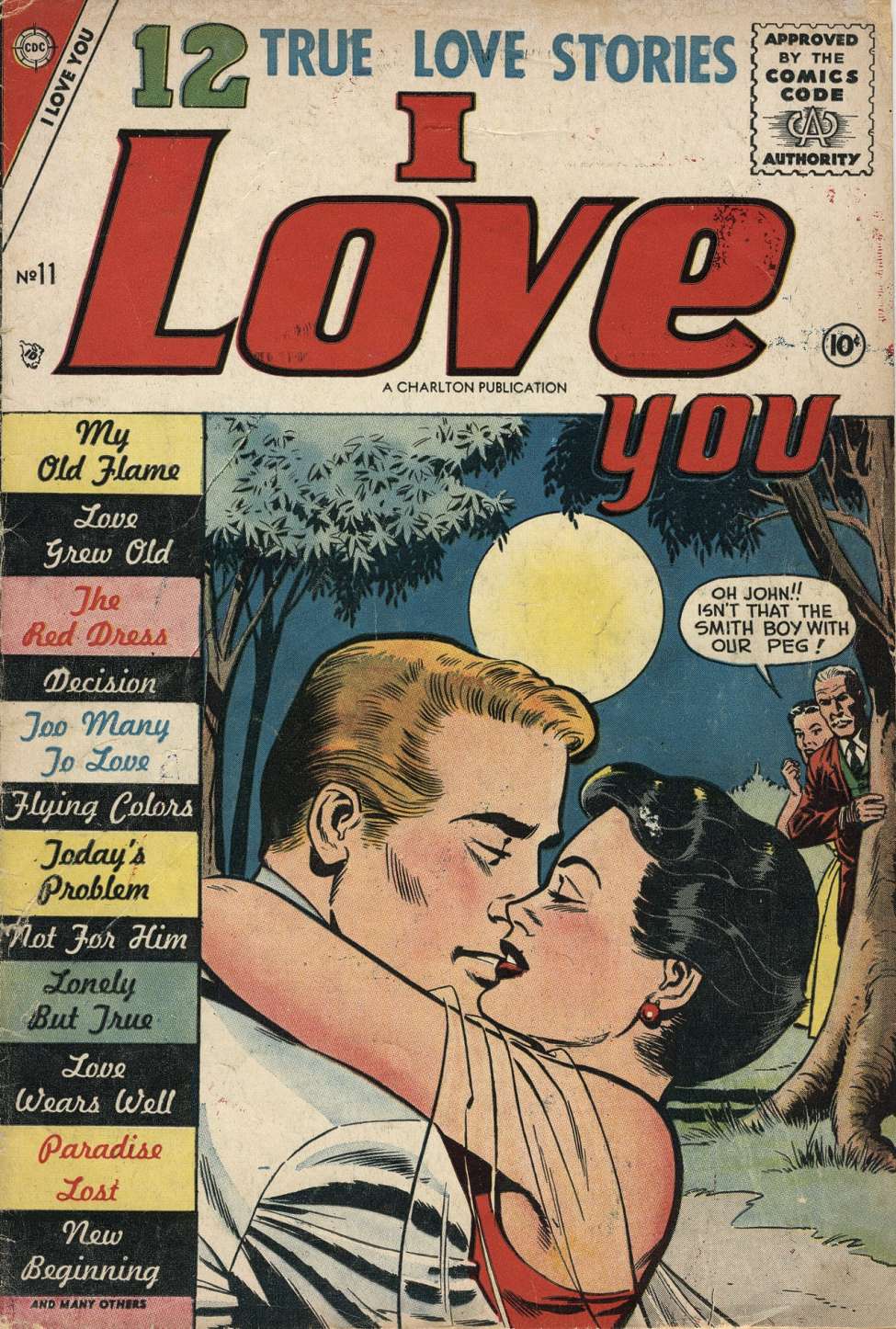 Comic Book Cover For I Love You 11
