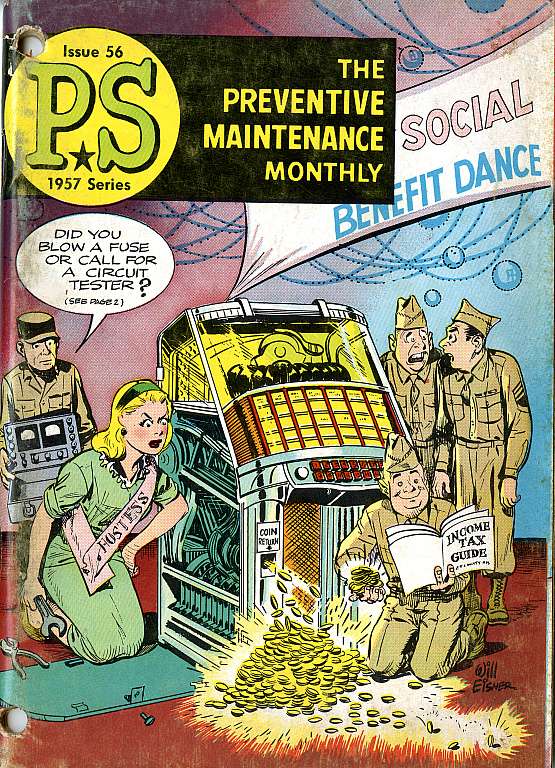 Comic Book Cover For PS Magazine 56