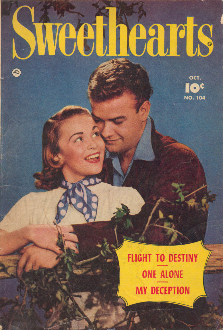 Comic Book Cover For Sweethearts 104