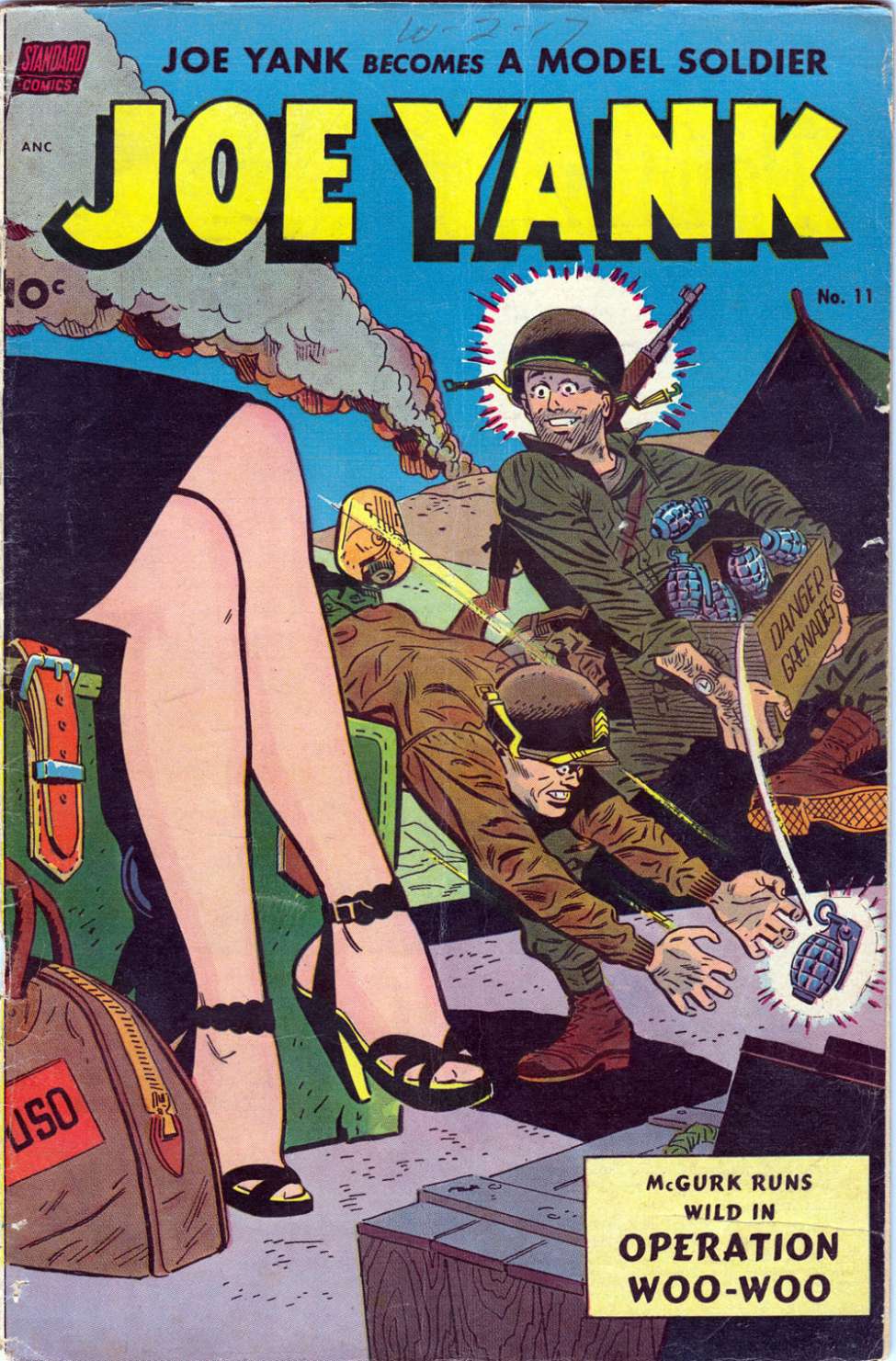 Comic Book Cover For Joe Yank 11