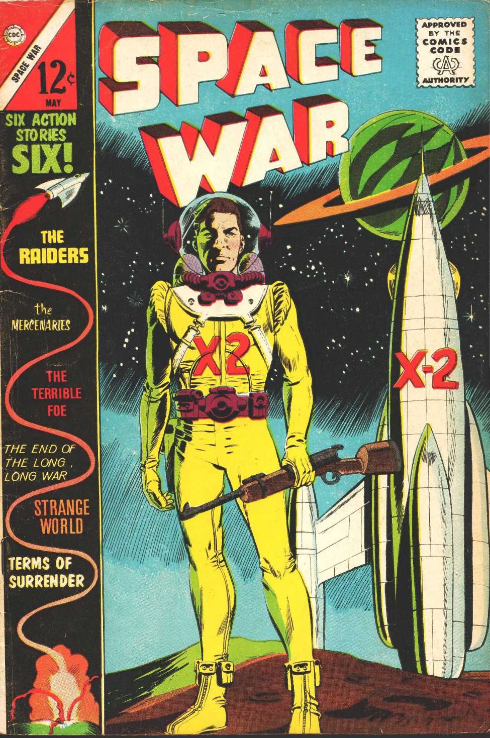 Comic Book Cover For Space War 22