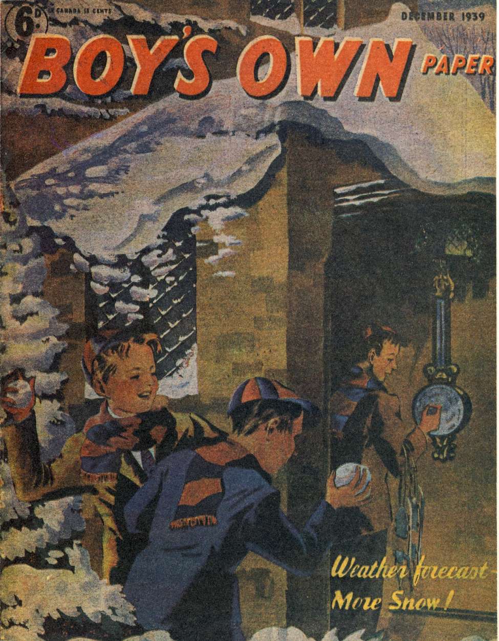 Comic Book Cover For The Boy's Own Paper v62 3
