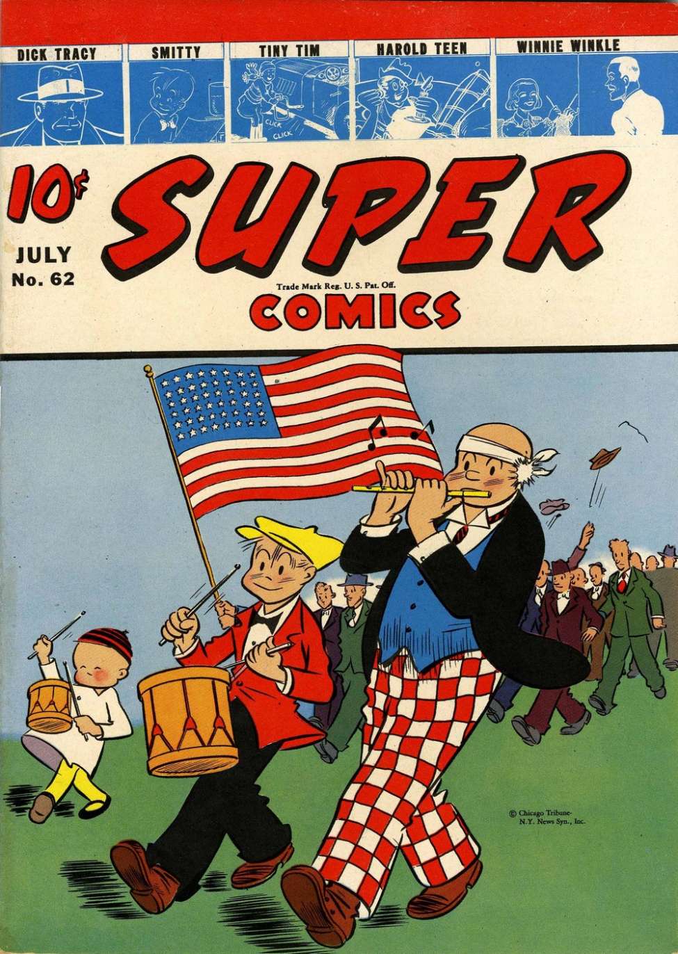 Book Cover For Super Comics 62