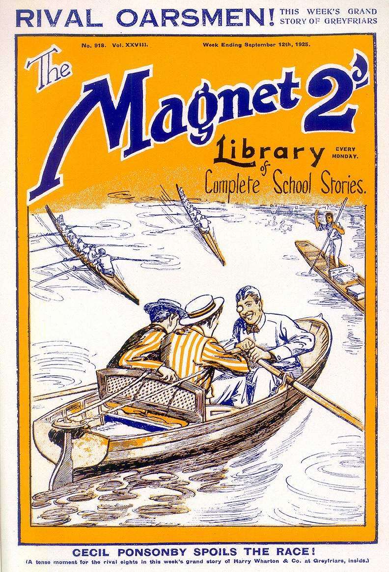 Book Cover For The Magnet 918 - Rival Oarsmen!