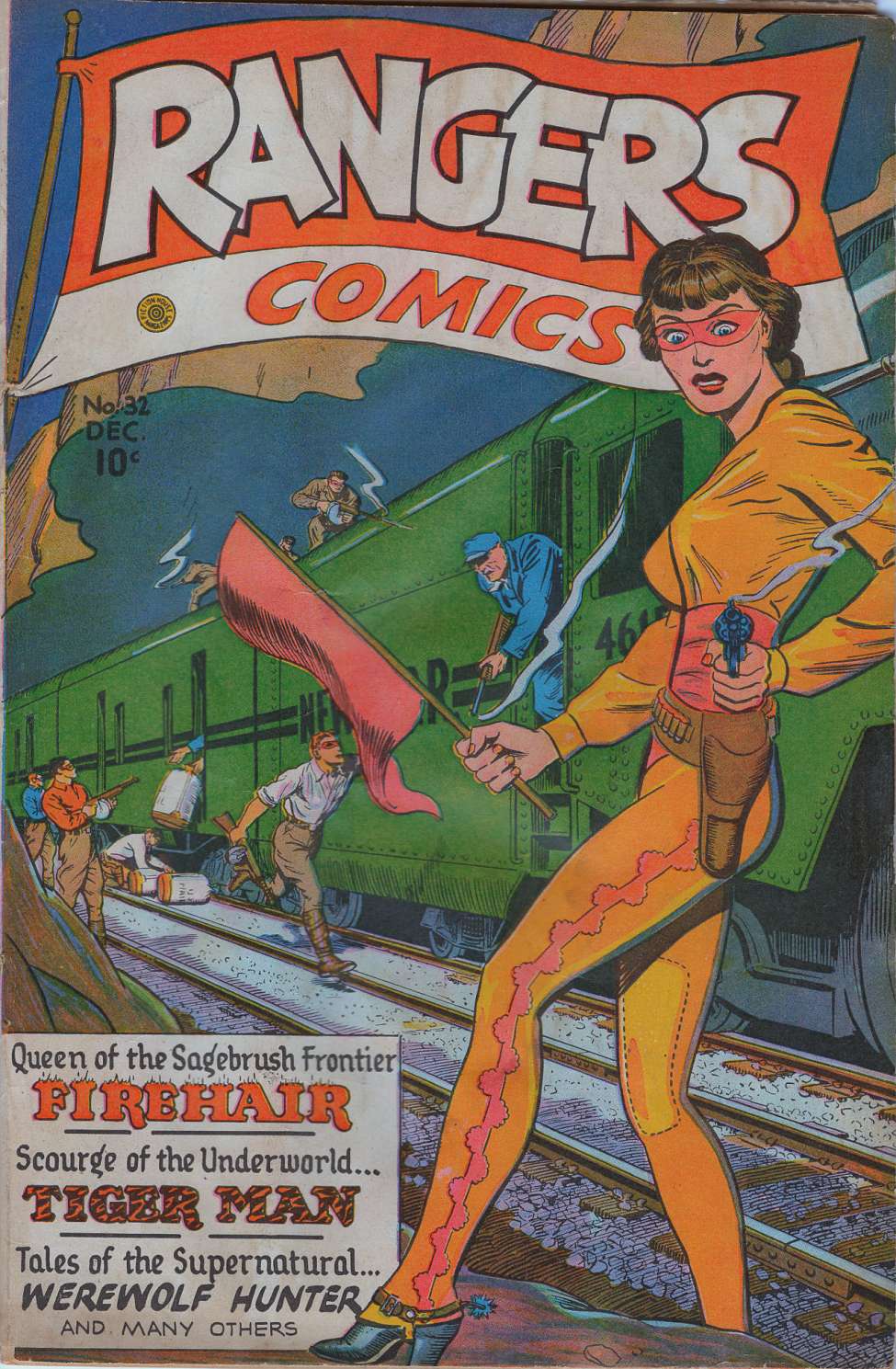 Comic Book Cover For Rangers Comics 32