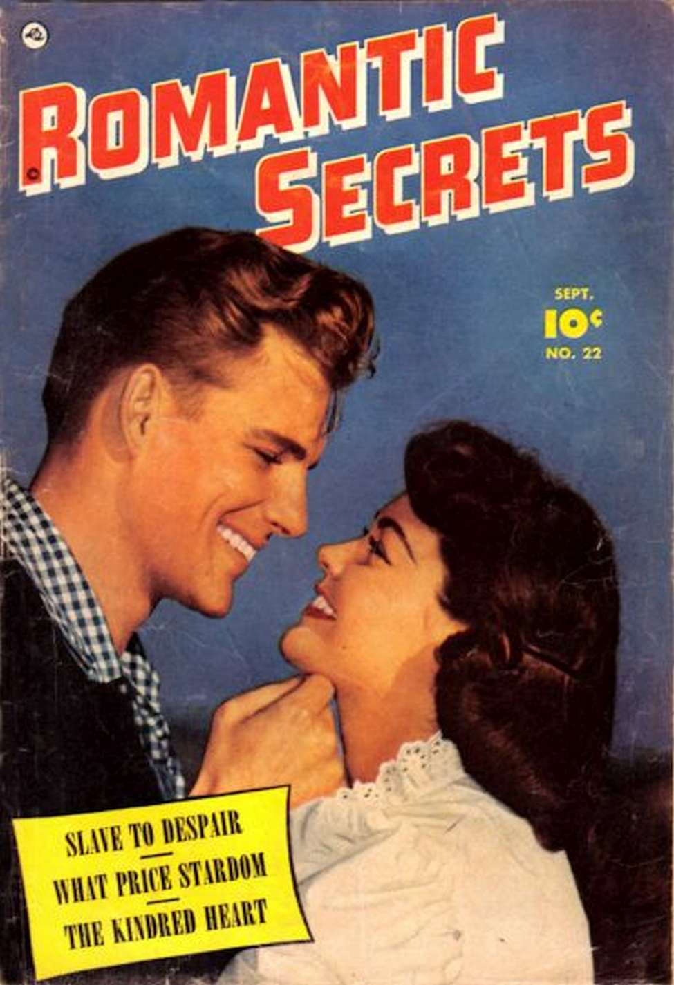 Comic Book Cover For Romantic Secrets 22