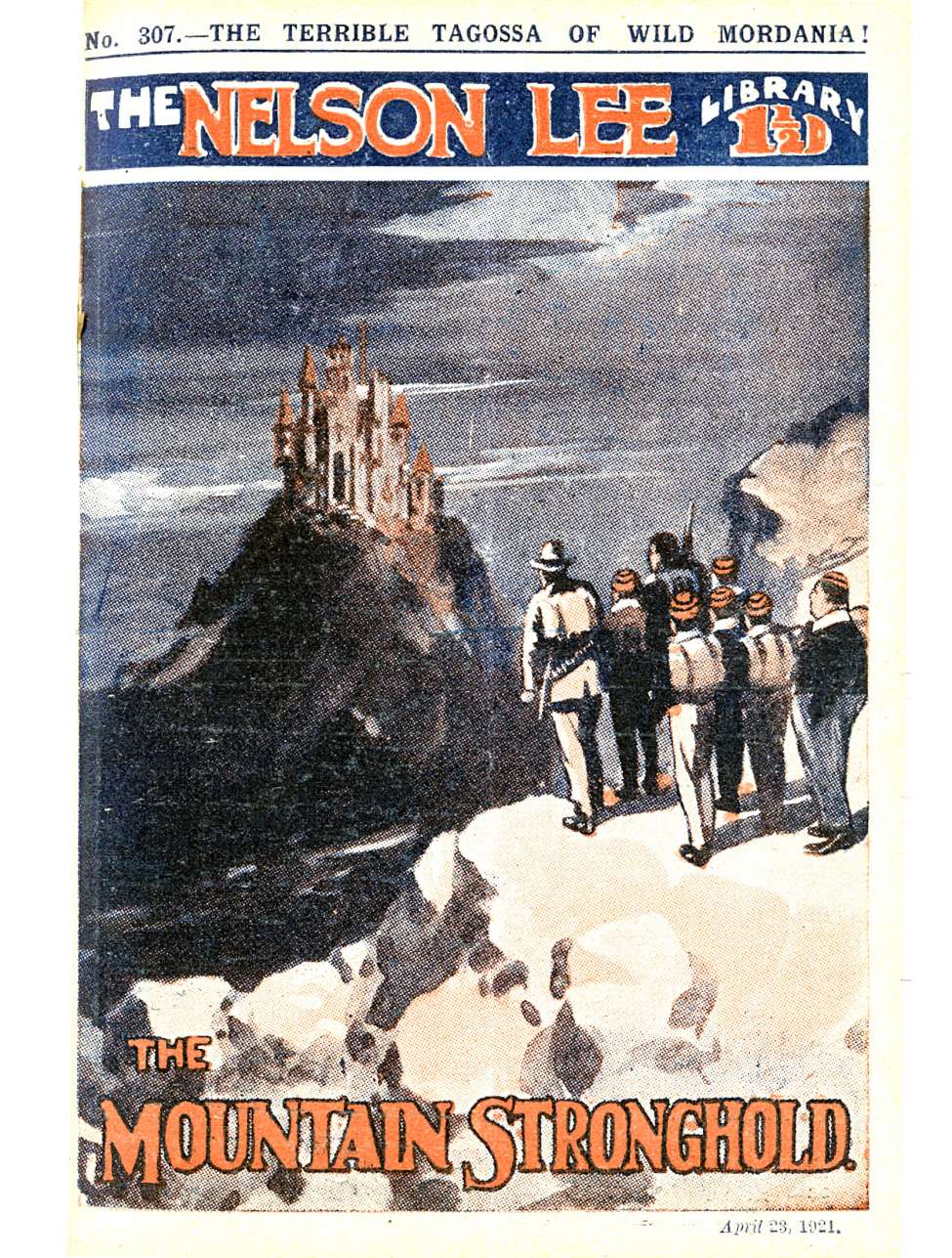 Book Cover For Nelson Lee Library s1 307 - The Mountain Stronghold