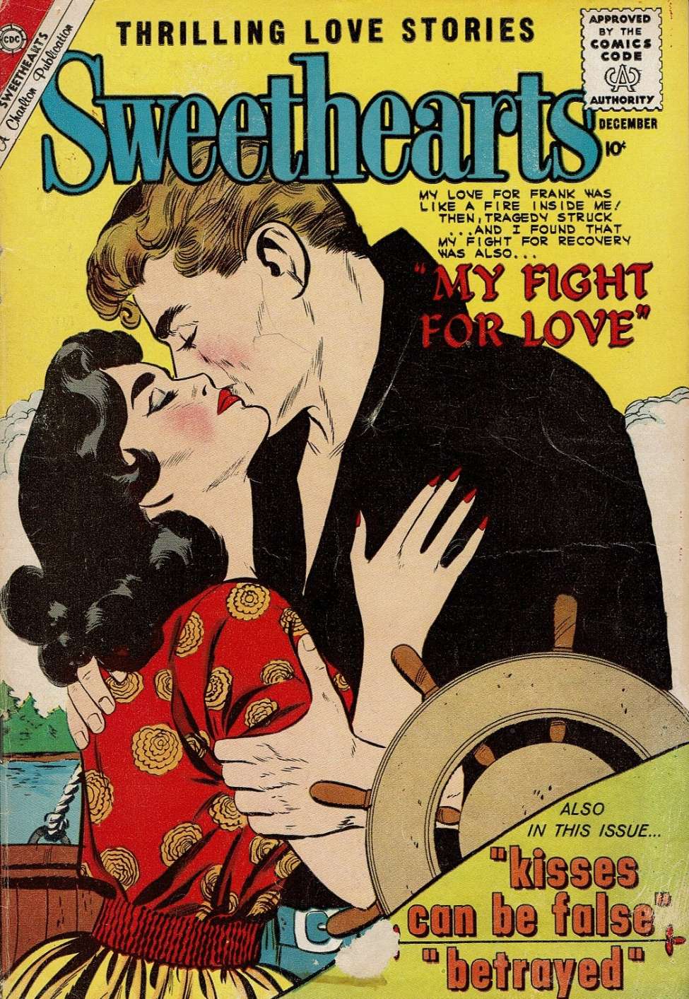 Comic Book Cover For Sweethearts 57