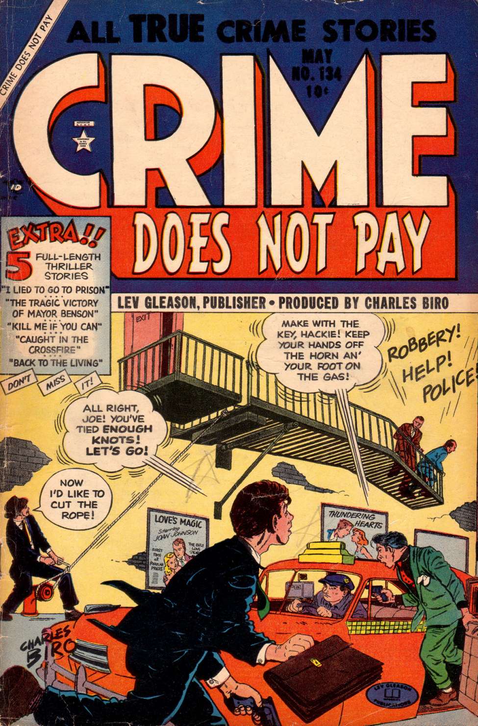Book Cover For Crime Does Not Pay 134