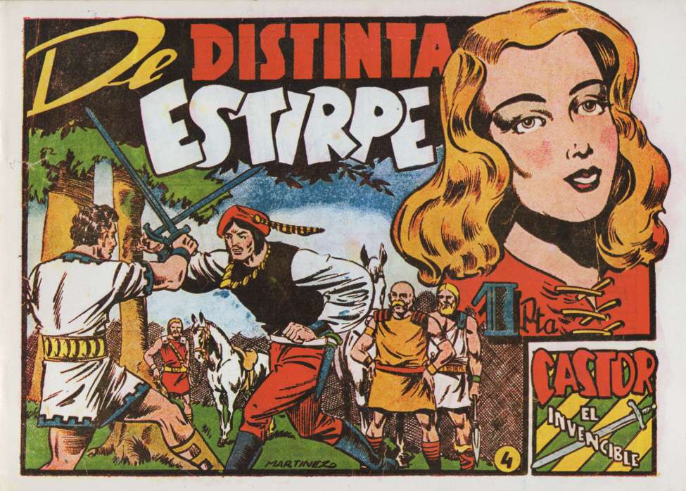 Comic Book Cover For Castor el Invencible 4 - De Distinta Estirpe