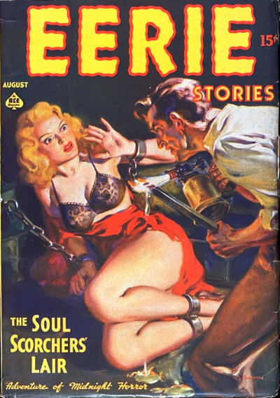 Comic Book Cover For Eerie Stories v1 1 - The Soul-Scorchers' Lair - Ronald Flagg