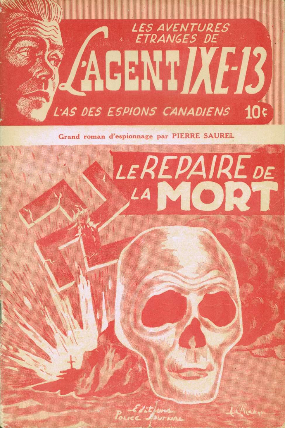 Book Cover For L'Agent IXE-13 v1 1 - Le repaire de la mort