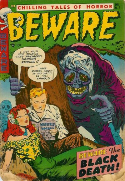 Comic Book Cover For Beware 7
