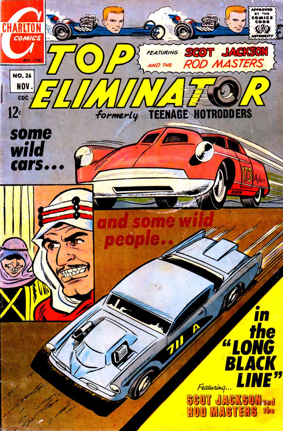 Comic Book Cover For Top Eliminator 26