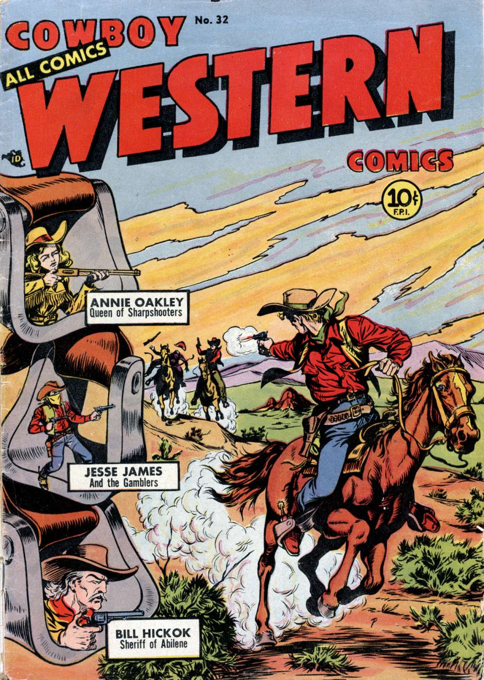 Comic Book Cover For Cowboy Western 32