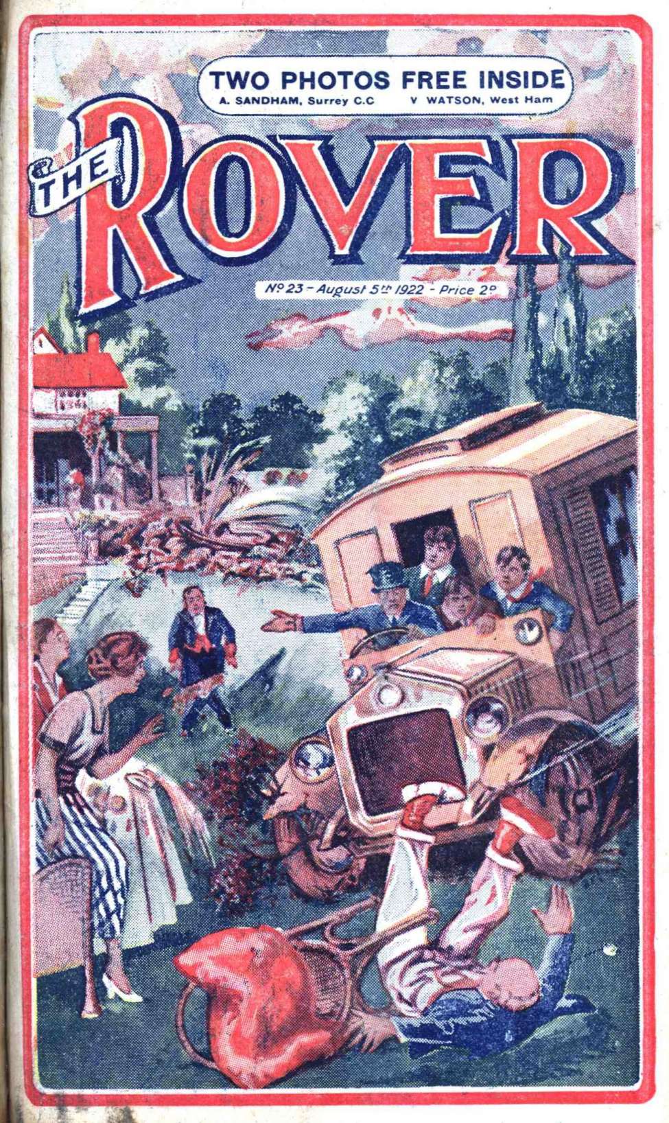 Book Cover For The Rover 23