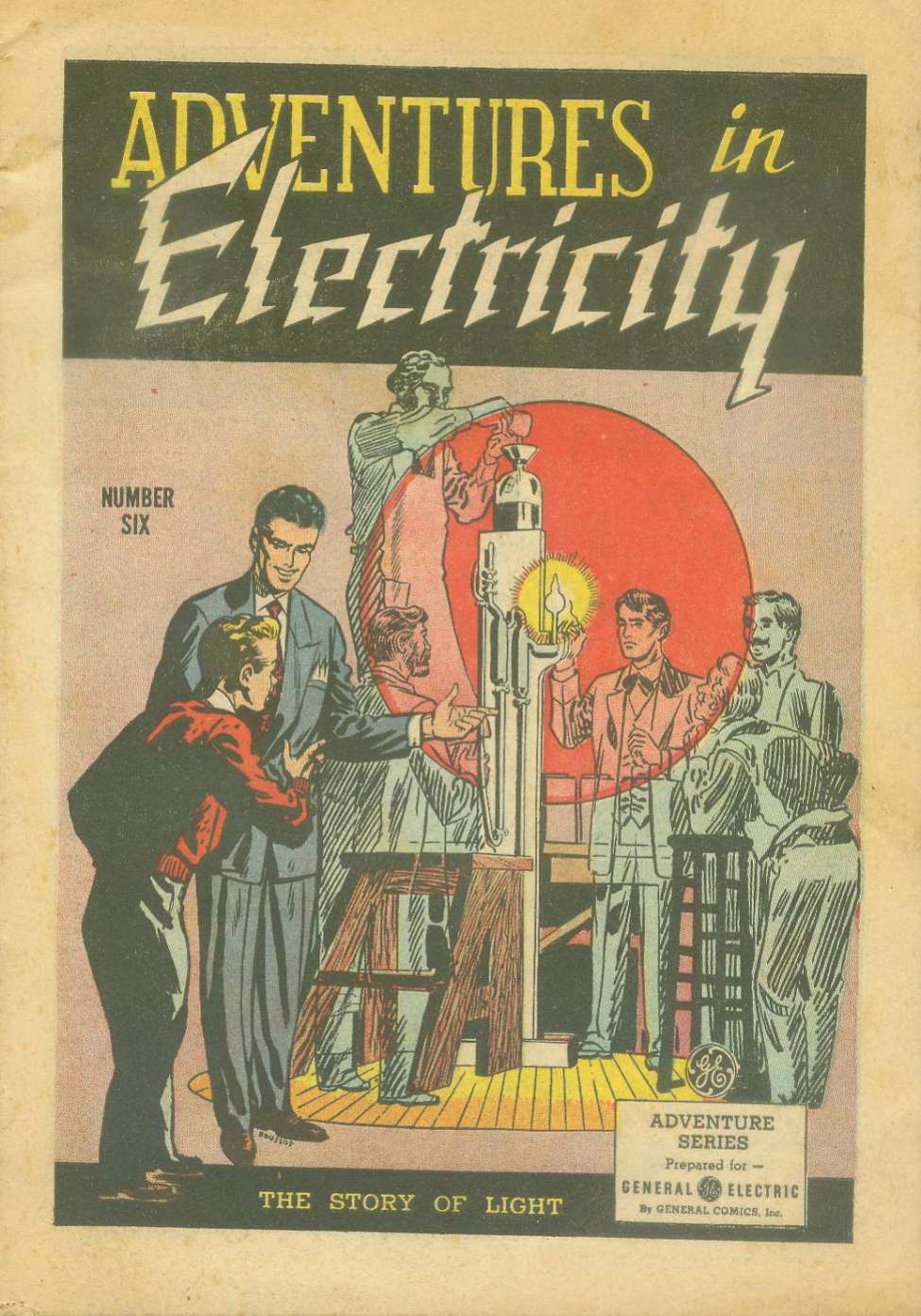Book Cover For Adventures in Electricity 6