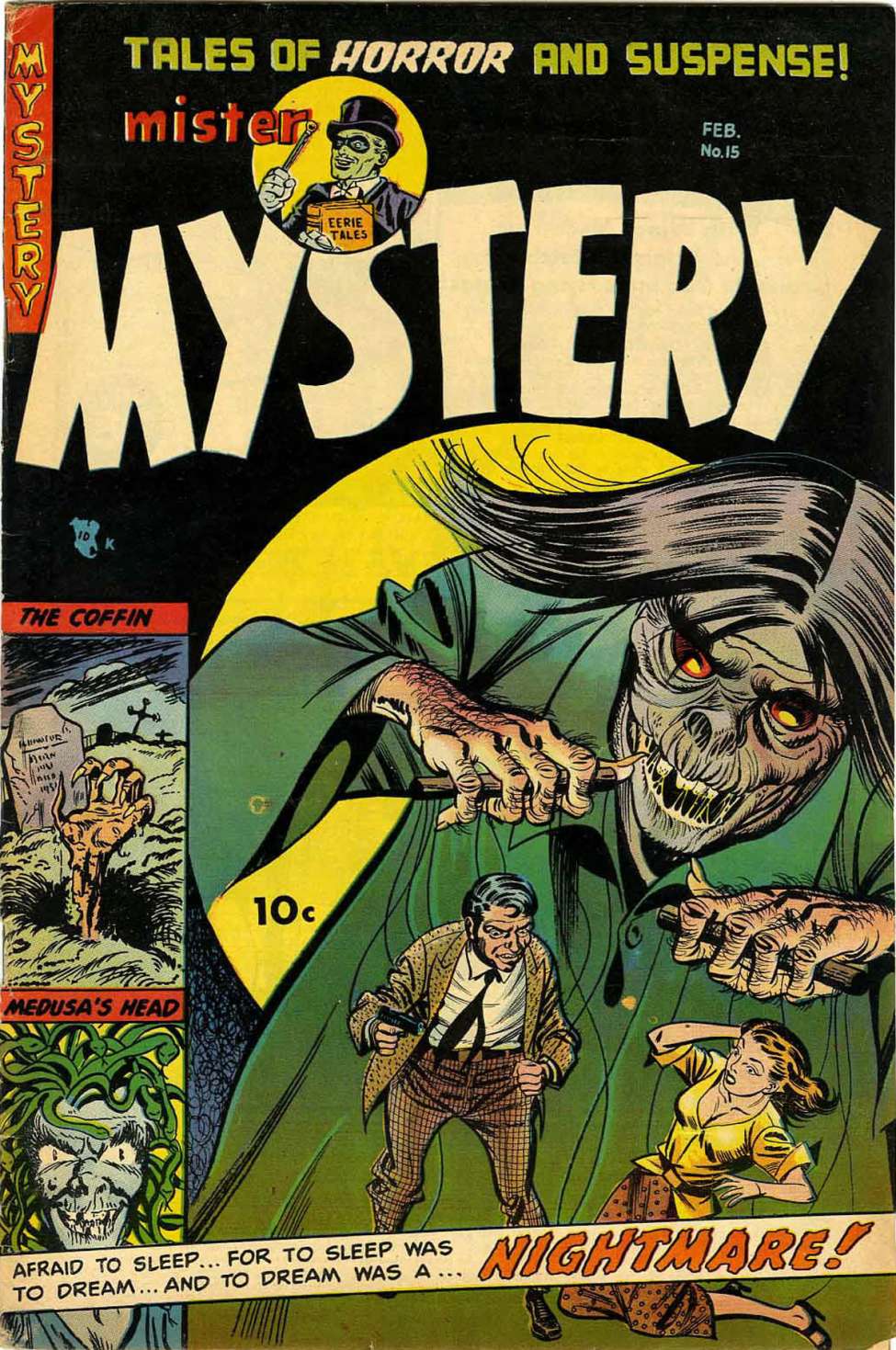 Comic Book Cover For Mister Mystery 15 - Version 1