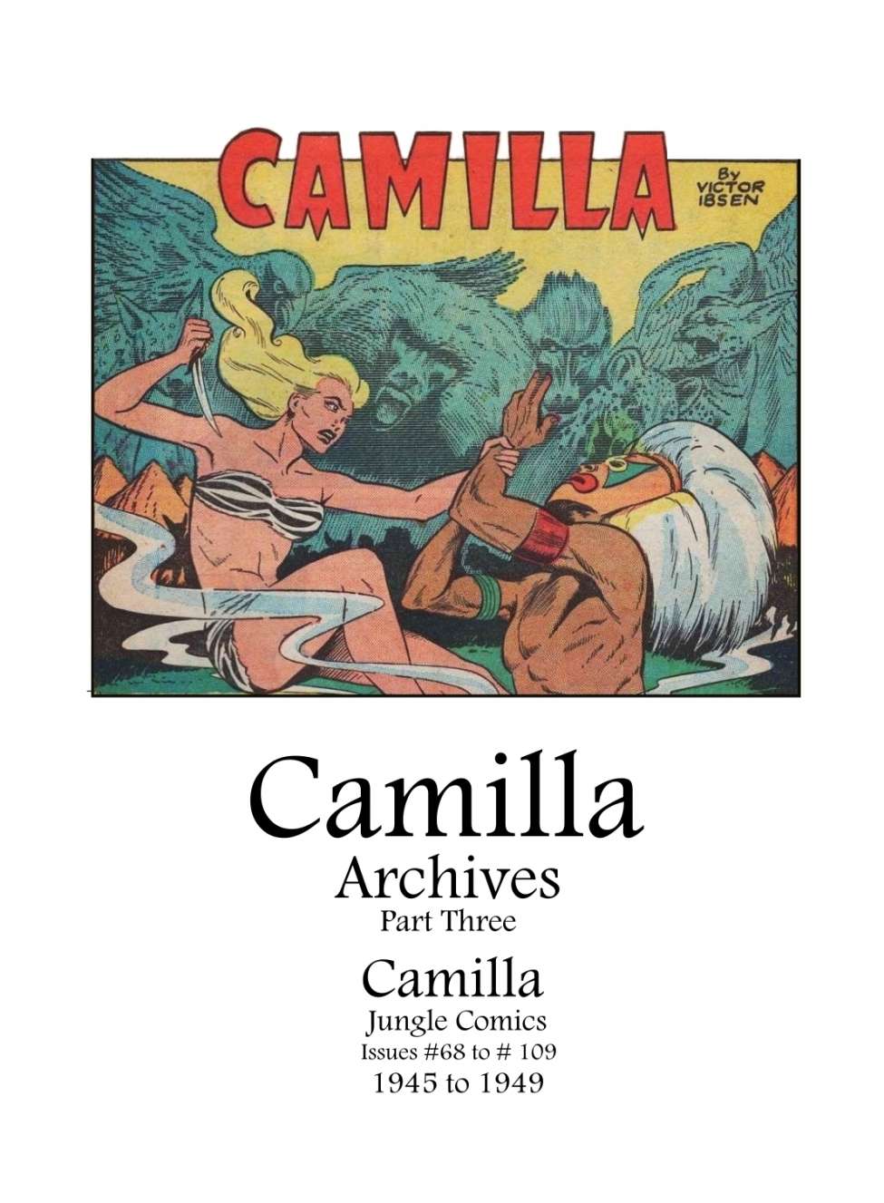 Book Cover For Camilla Archives Part 3 (1945-1949)