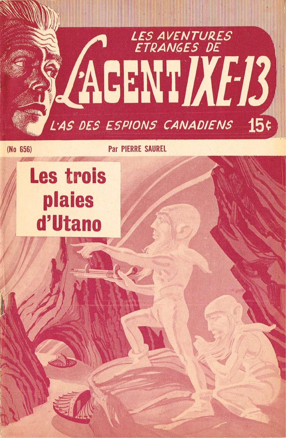 Book Cover For L'Agent IXE-13 v2 656 - Les trois plaies d'Utano