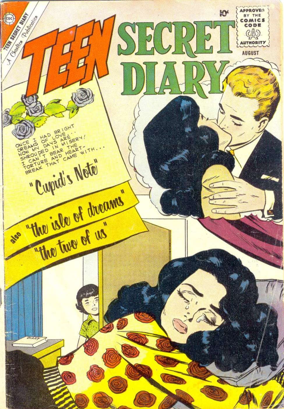 Comic Book Cover For Teen Secret Diary 6