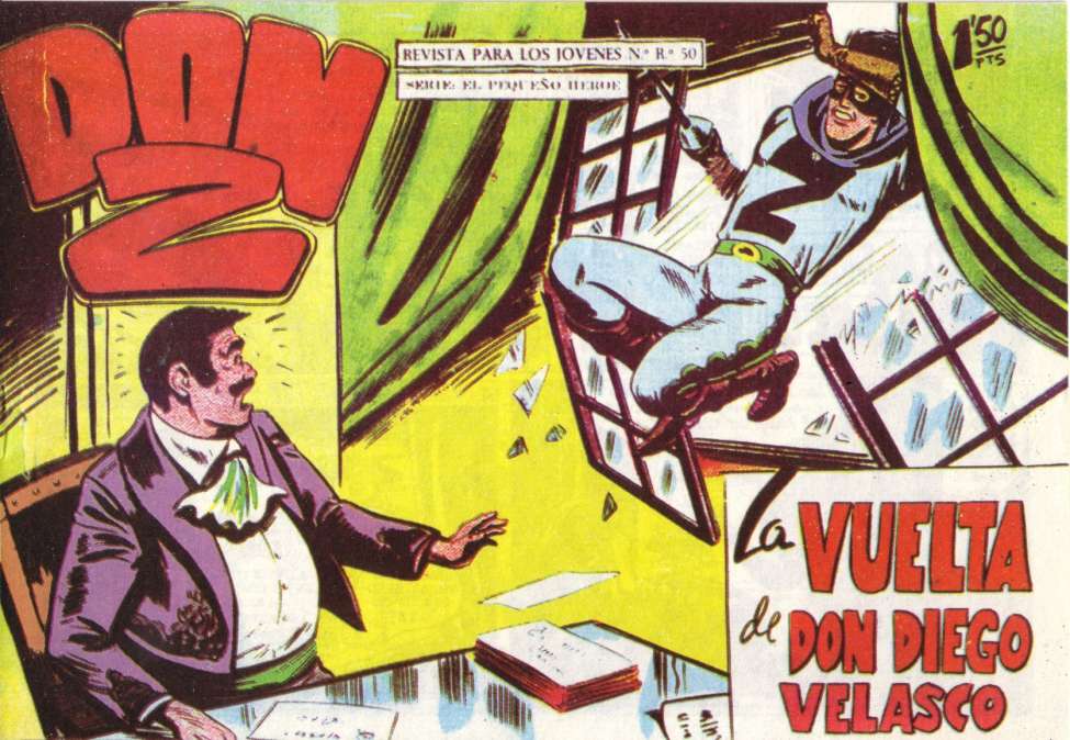 Comic Book Cover For Don Z 66 - La Vuelta de Don Diego Velasco