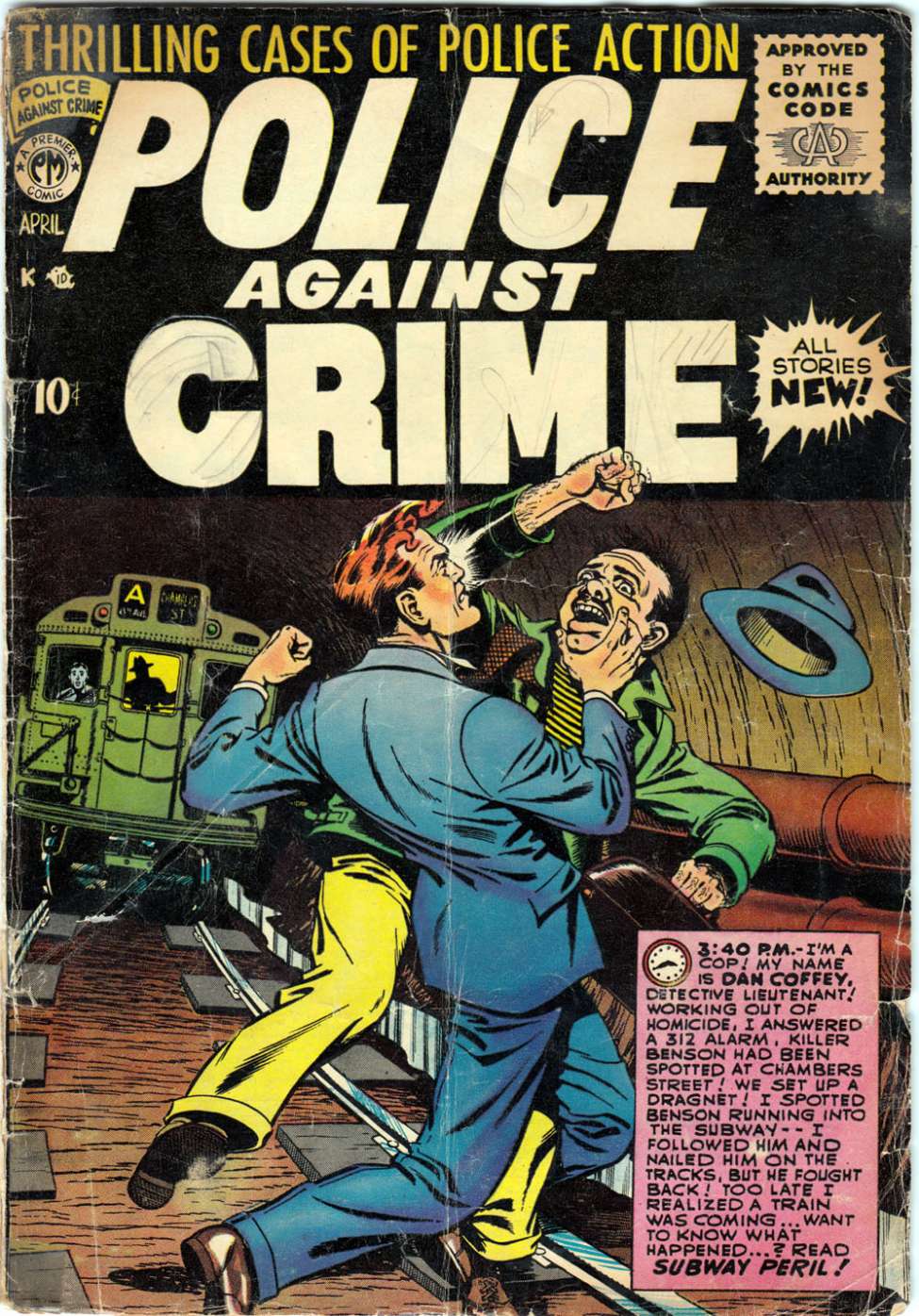 Comic Book Cover For Police Against Crime 7
