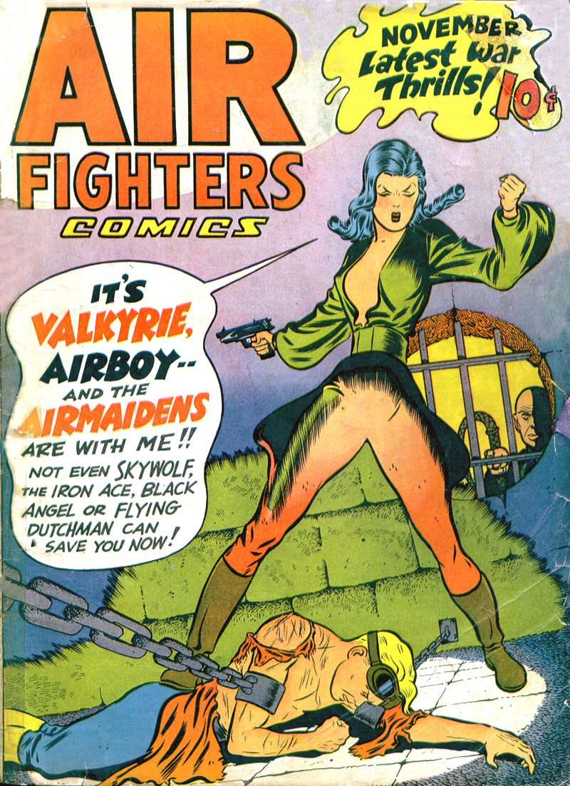 Book Cover For Air Fighters Comics v2 2