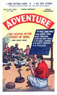 Large Thumbnail For Adventure 769 - The School in the Street of Spies