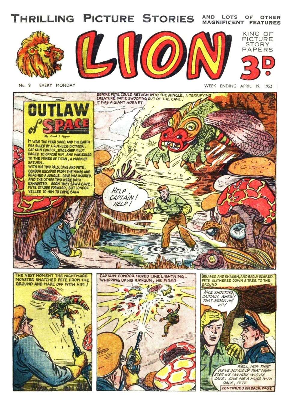 Comic Book Cover For Lion 9