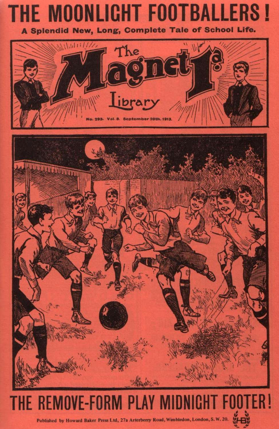 Book Cover For The Magnet 293 - The Moonlight Footballers