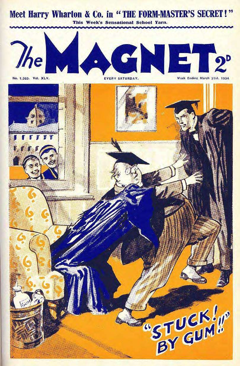 Book Cover For The Magnet 1363 - The Form-Master's Secret!