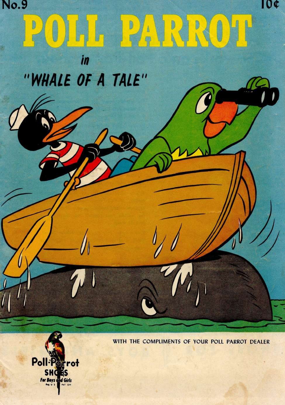 Comic Book Cover For Poll Parrot 9 - Whale of a Tale