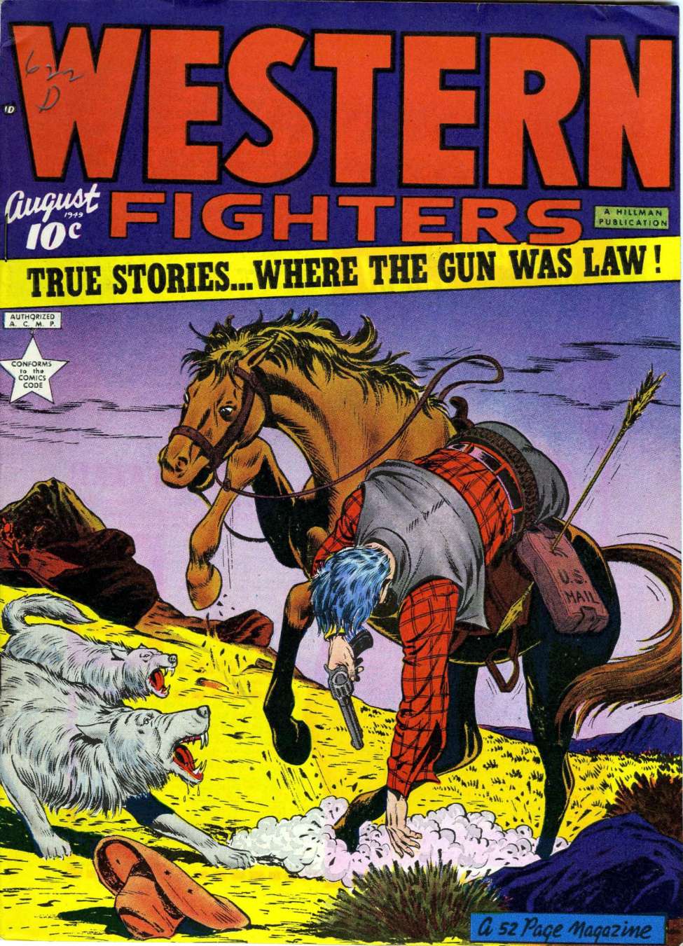 Comic Book Cover For Western Fighters v1 9