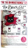 Cover For The Black Cat v4 4 - The Tax on Moustaches - H. J. W. Dam