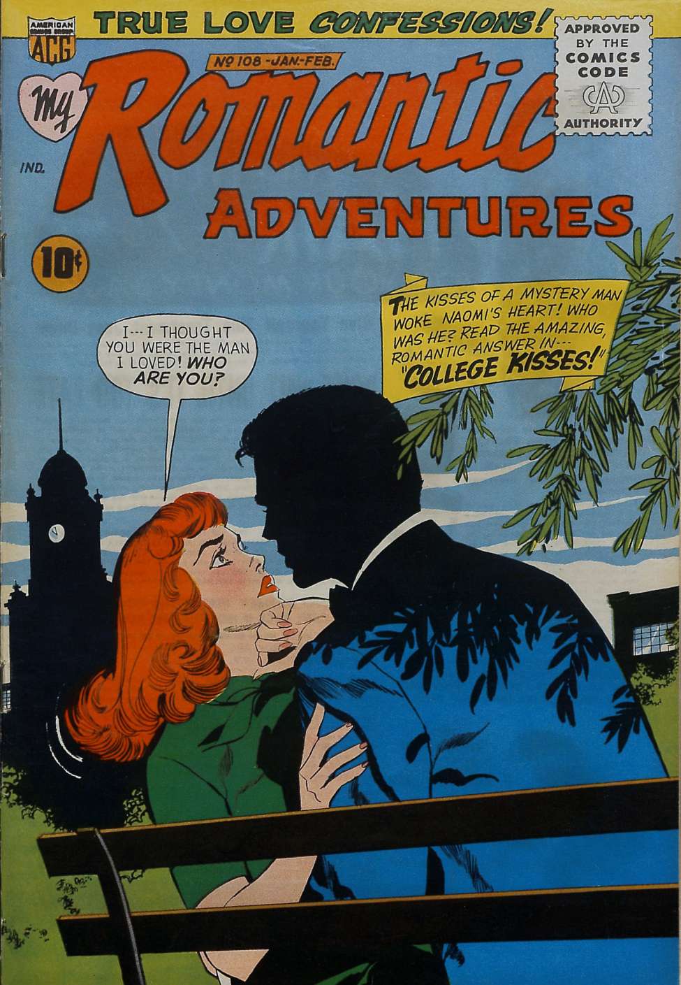 Comic Book Cover For My Romantic Adventures 108 - Version 1