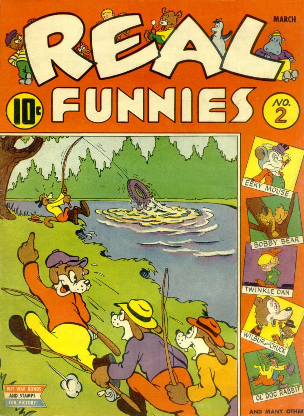 Comic Book Cover For Real Funnies 2