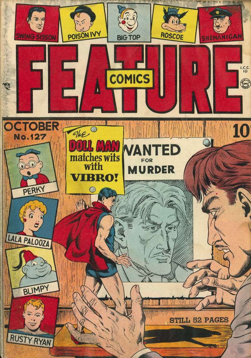 Comic Book Cover For Feature Comics 127 - Version 1