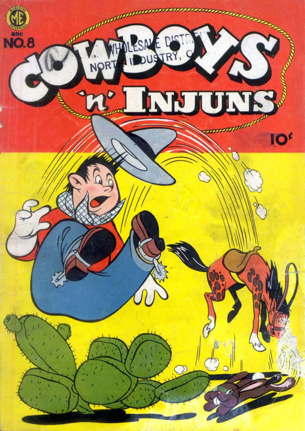 Book Cover For Cowboys 'N' Injuns 8