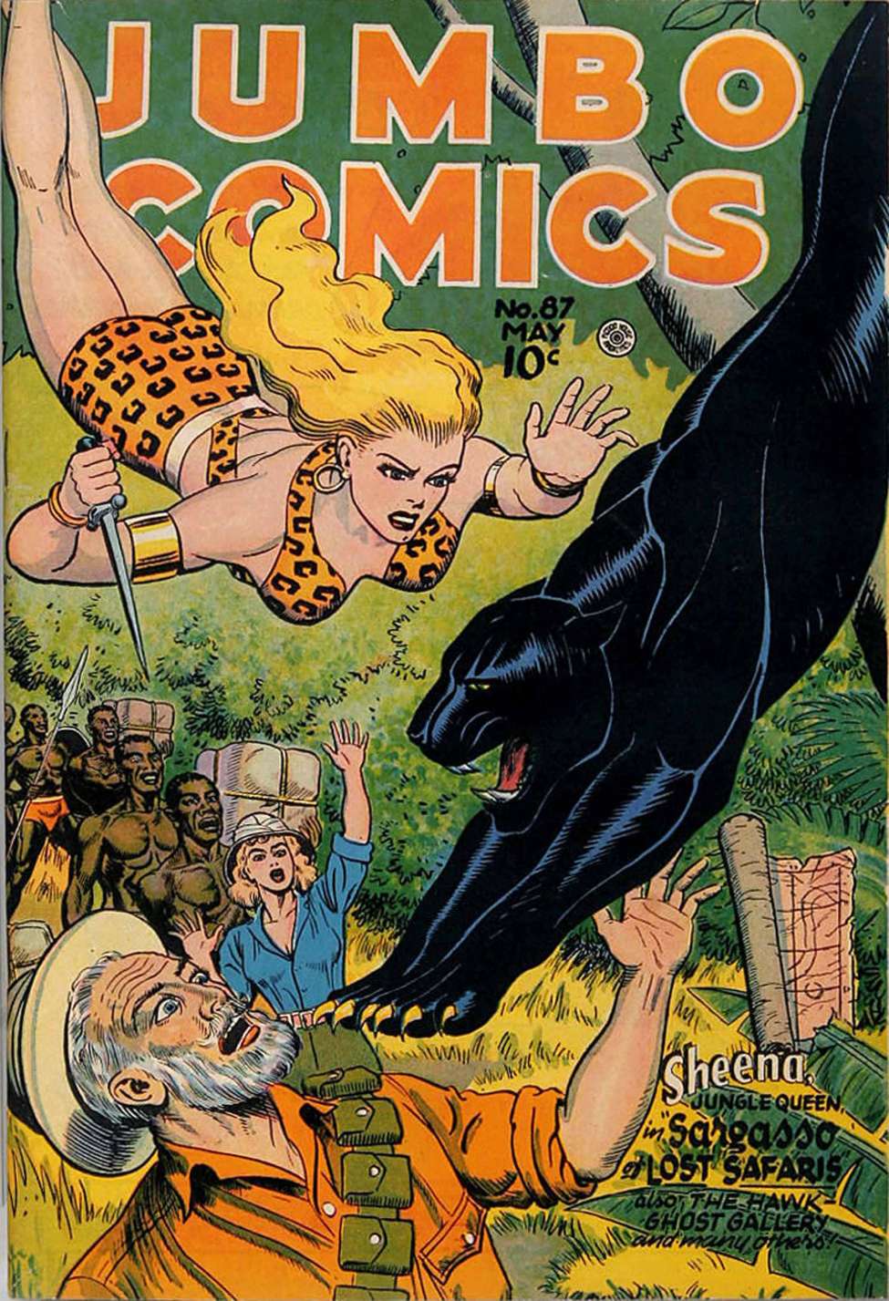 Book Cover For Jumbo Comics 87