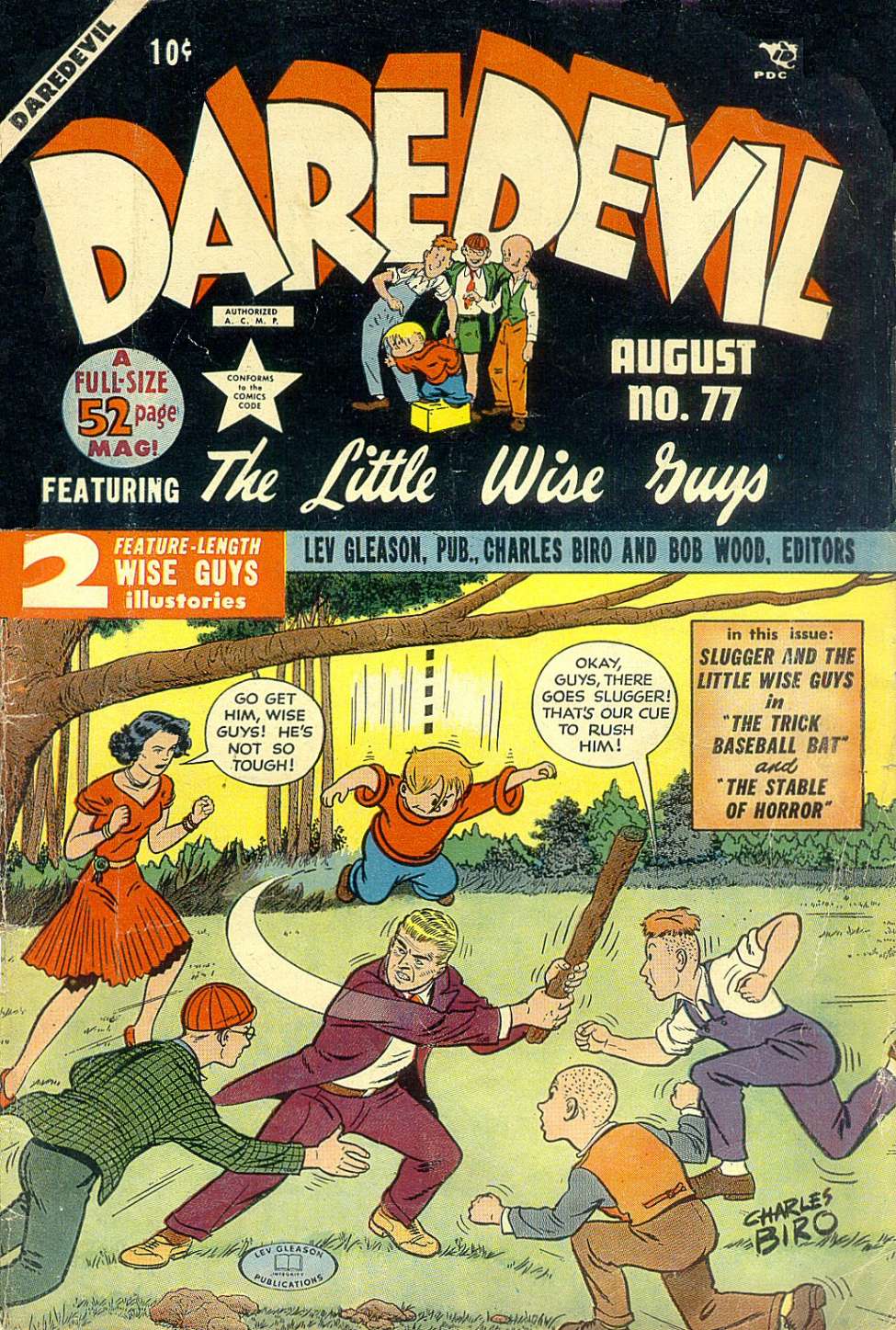 Comic Book Cover For Daredevil Comics 77