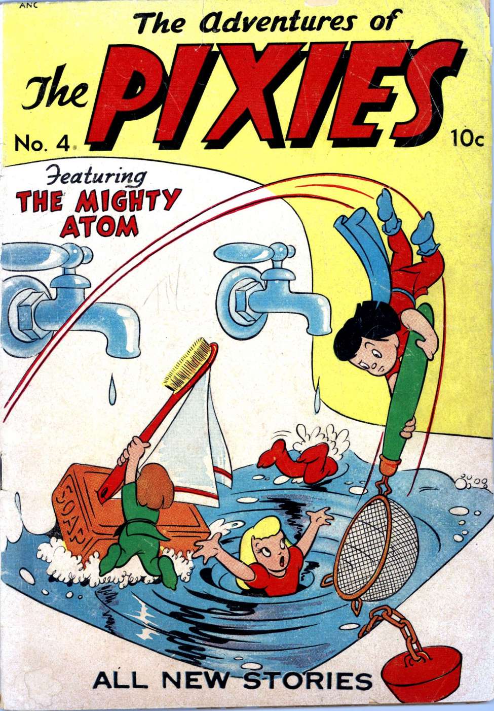 Comic Book Cover For The Pixies 4