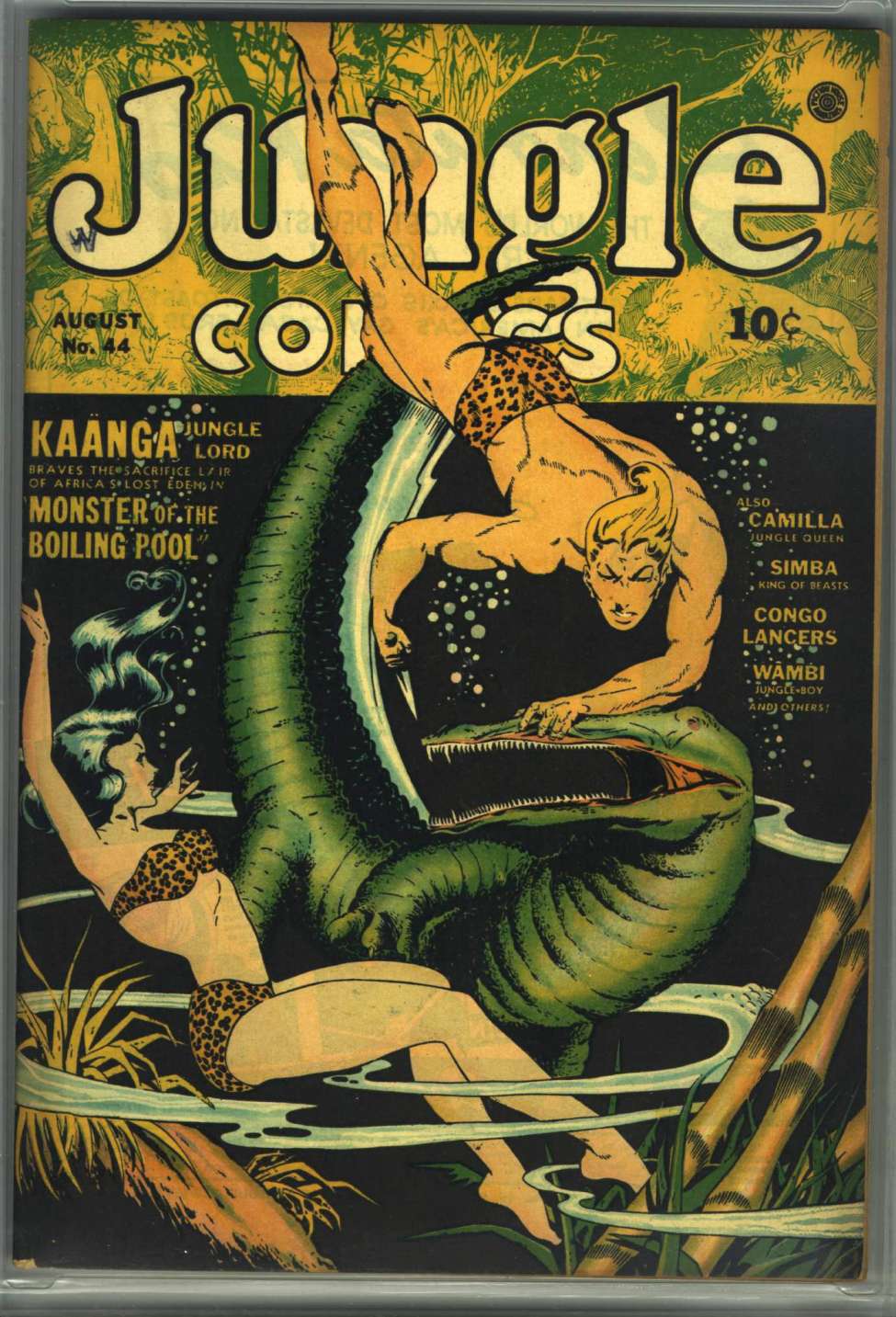 Book Cover For Jungle Comics 44